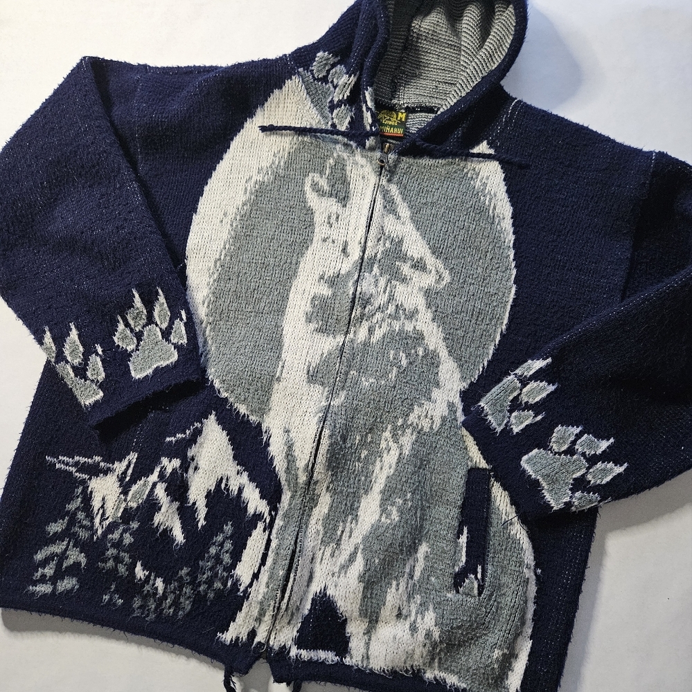 Tejidos | Wolf Hoodie Jacket